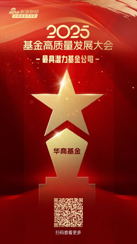 火牛配资 2025公募基金荣誉榜：华商基金获得最具潜力基金公司1项大奖